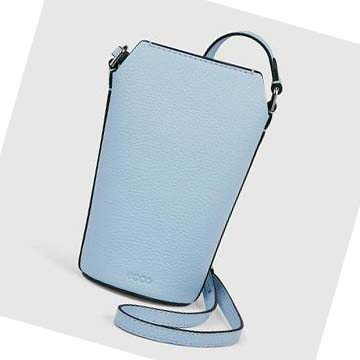 Women's Ecco Textureblocks Pot Bags Blue | Canada 304XYU